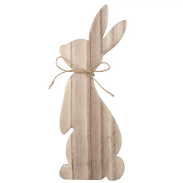 Álló fa nyuszi masnival 9x25x2cm