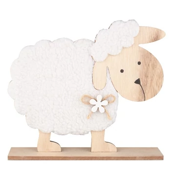 Fa bárányka állványon 20x15x5cm