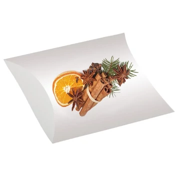 Összehajtható ajándékdoboz karácsonyi motívummal M/28x15cm/