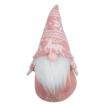 Manó norvég mintás sapkával 21 cm