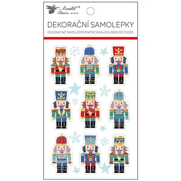 Matrica  10,5 x 19 cm  - Plasztik diótörő figurák