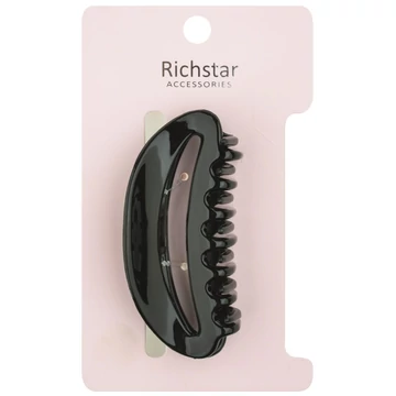 Fekete hajcsat 9,5 cm