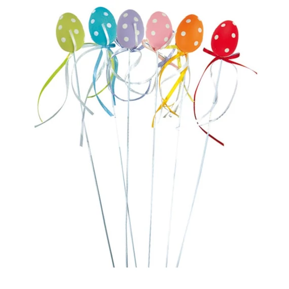 Műanyag tojás 4cm + pálca