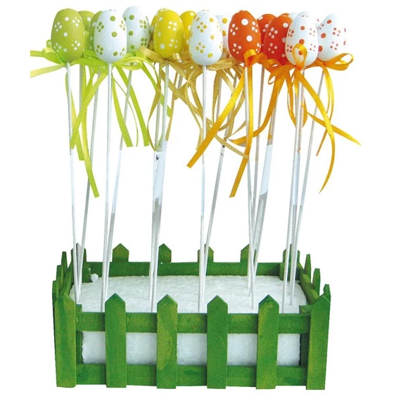 Fa húsvéti tojás 3cm + pálca