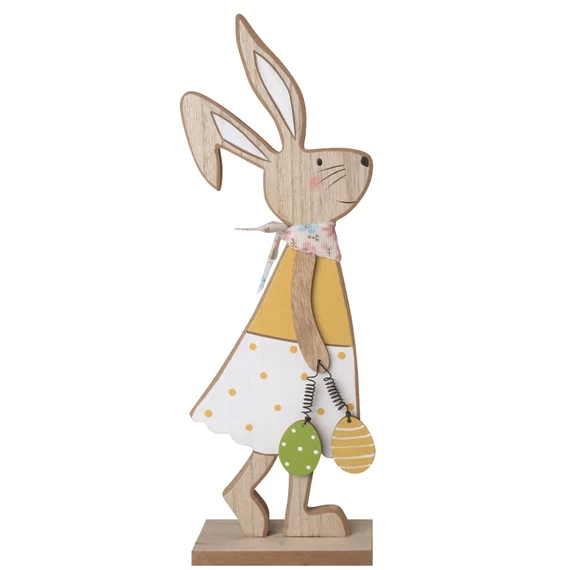 Fa álló nyuszi 10x30cm