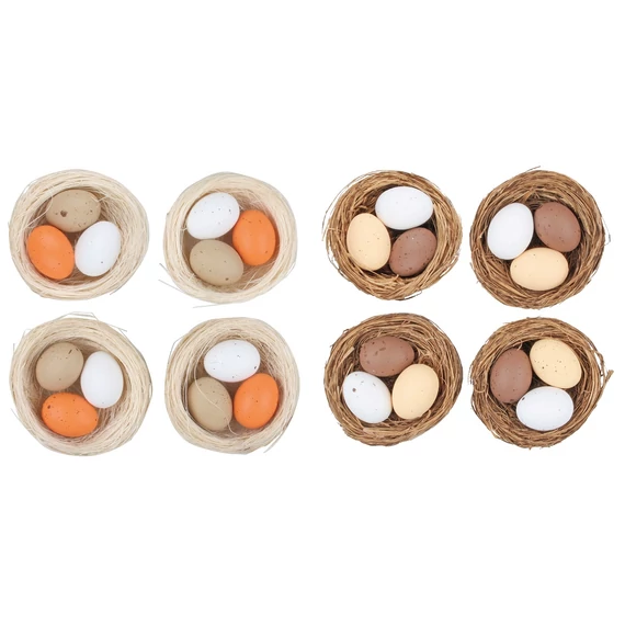 Tojások fészekben  5,5x5,5x3cm, 4db