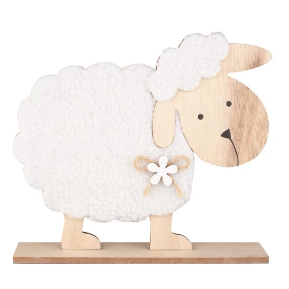 Fa bárányka állványon 20x15x5cm