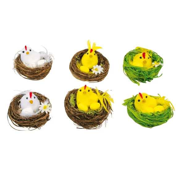 Csibe fészekben 7x7x4cm