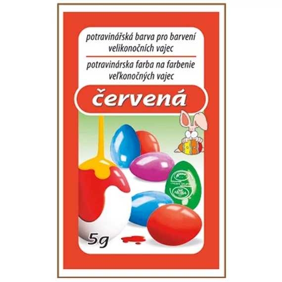 Húsvéti tojásfesték 5g -piros