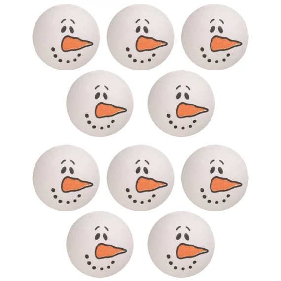 Hóemberfejek cellulózpépből 3cm/10db