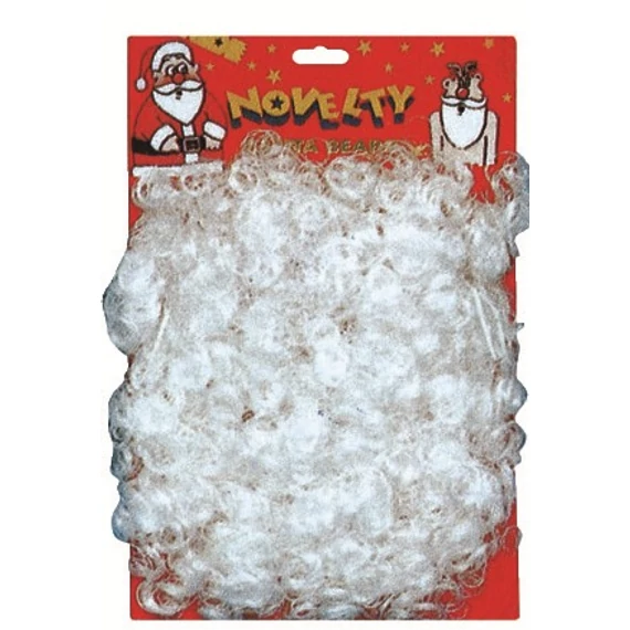 Hosszú Mikulás szakáll 25x30x3cm