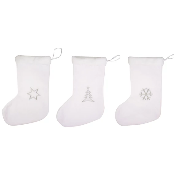 Plüss Mikulás csizma 25x40cm