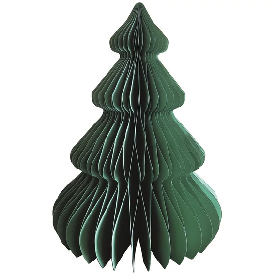 Papír karácsonyfa állványon 40x58x40cm