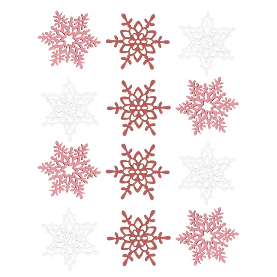 Fa hópelyhek 4cm, 12db