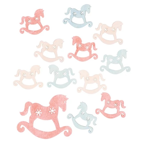 Fa hintalovak 4cm, 12db