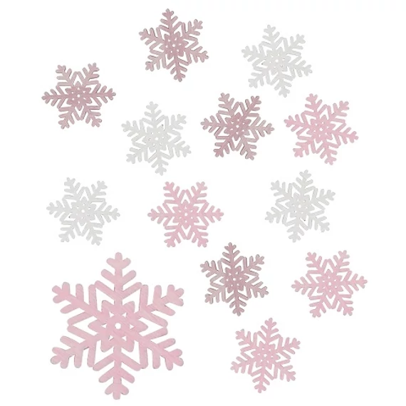 Fa hópelyhek 4cm/12db