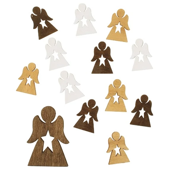 Fa angyalkák 4cm/12db