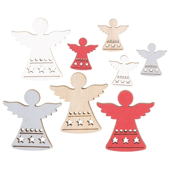Fa angyalkák 3,5cm/8db