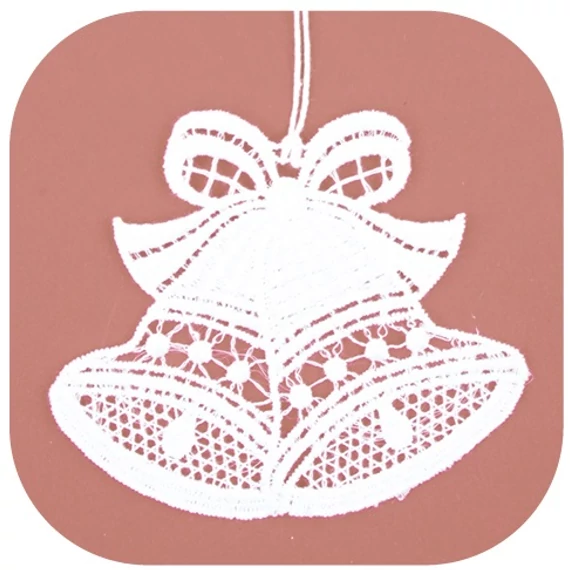 Felakasztható horgolt harangok 8cm