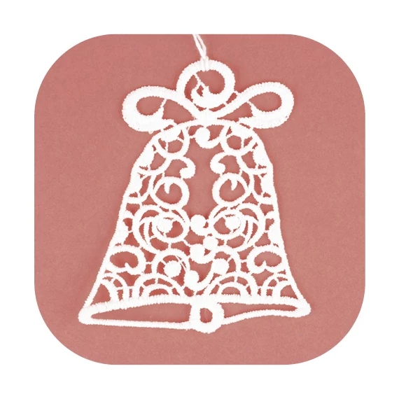 Felakasztható horgolt harang 11cm