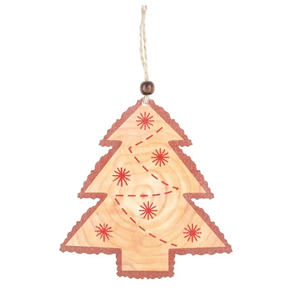 Felakasztható fa fenyőfa 12cm