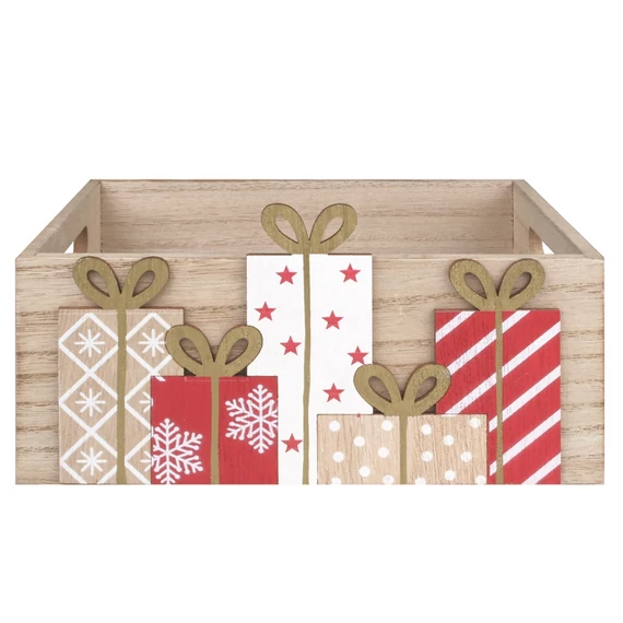 Fa ajándékdoboz  20x10x16 cm