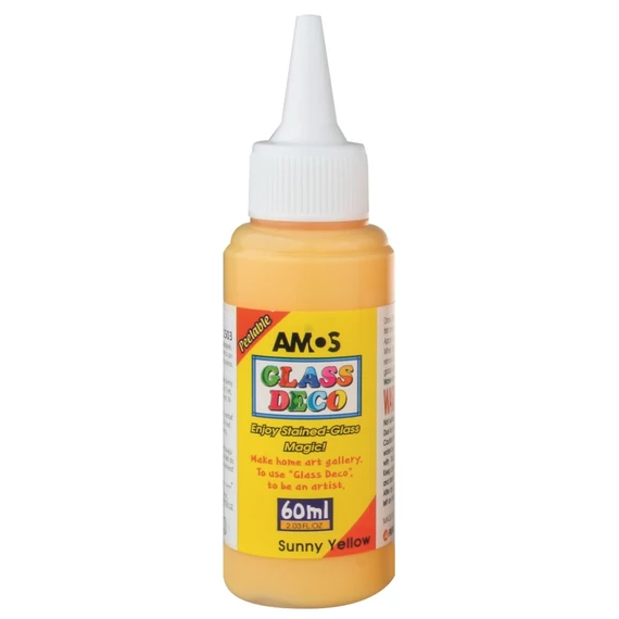 Üvegfesték 60 ml - sárga
