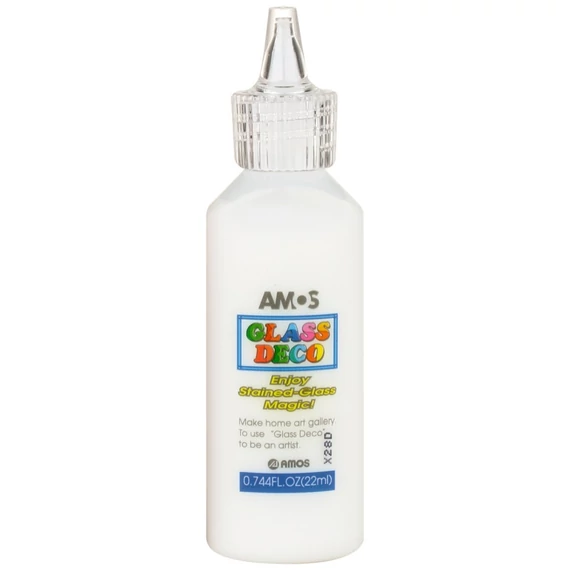 Üvegfesték 22 ml - fehér