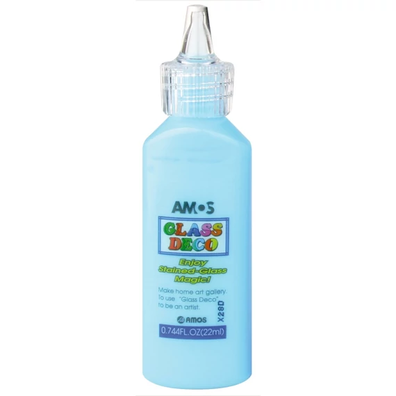Üvegfesték 22 ml - világos kék