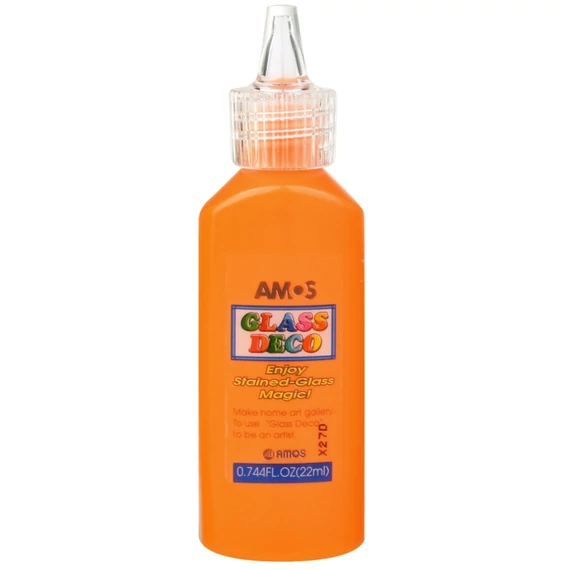 Üvegfesték 22 ml - narancs