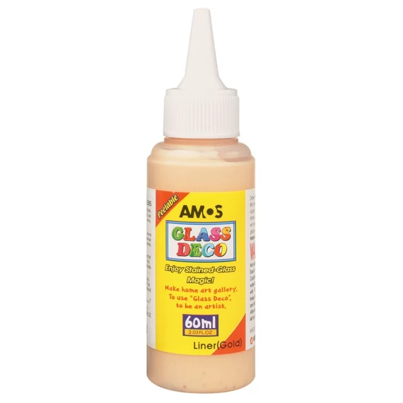 Kontúr üvegfesték 60 ml -  arany