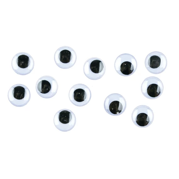 Mozgó szemek 10 mm, 12 db