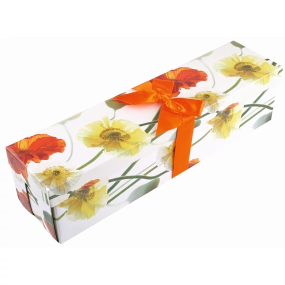 Összecsukható ajándékdoboz üvegre 34 x 9,5 x 9,5 cm