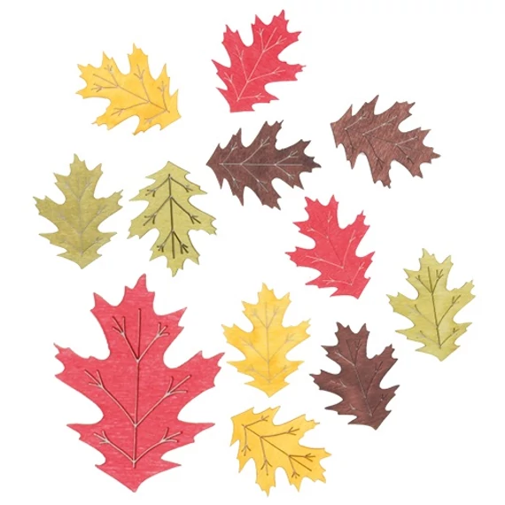 Fa falevelek 4 cm, 12 db