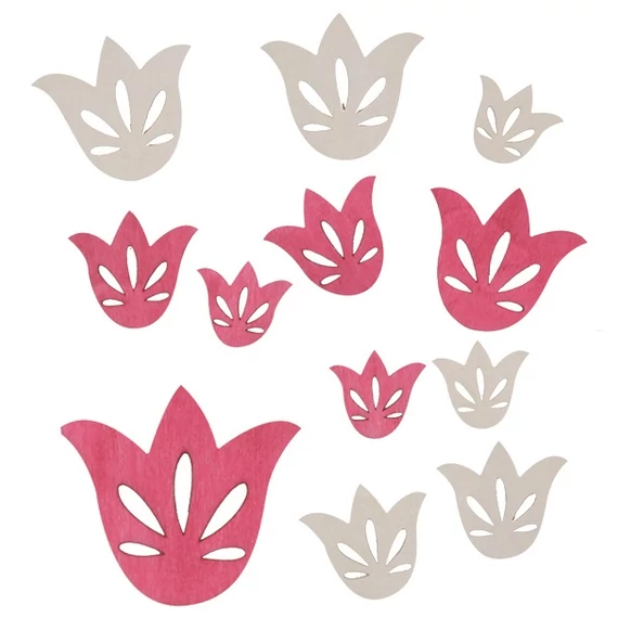 Fa tulipánok mix méret,  12 db