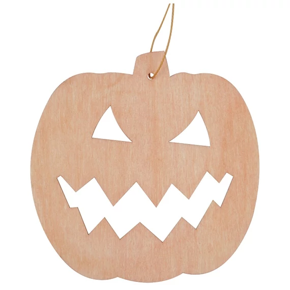 Felakasztható fa Halloween tök 12 cm