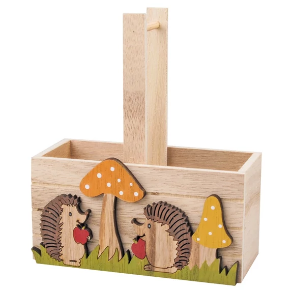 Őszi fa kosár 14 cm