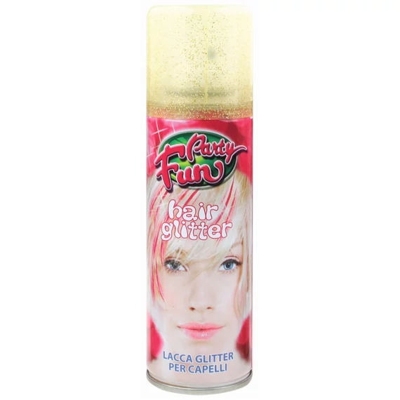 Lemosható hajfesték 125 ml - csillámos arany