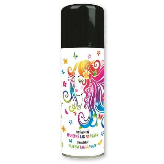 Lemosható hajfesték 125 ml - fekete