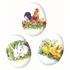 Kép 2/3 -  Tojásdíszítő zsugorfólia 12db, húsvéti állatkák