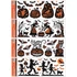 Kép 1/5 - Csillámos ablakmatrica ragasztó nélkül 59 x 21 cm - Halloween