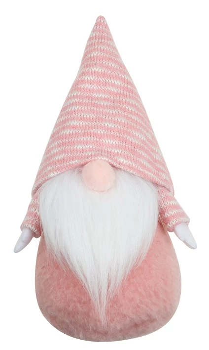 Rózsaszín álló manó 21 cm