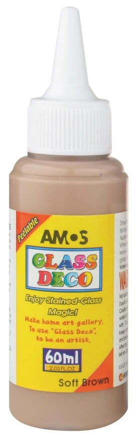 Üvegfesték 60 ml - világos barna