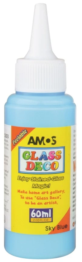 Üvegfesték 60 ml - világos kék