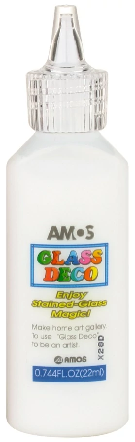 Üvegfesték 22 ml - fehér
