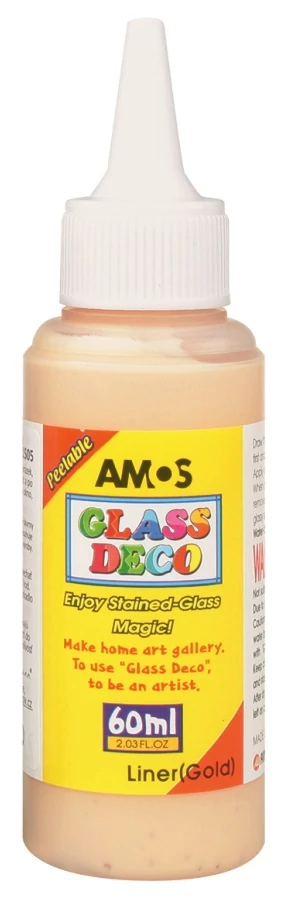 Kontúr üvegfesték 60 ml -  arany