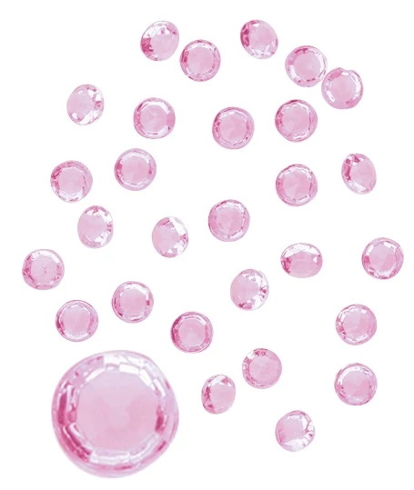 Dekorációs gyöngyök 3 mm, 20 g - rózsaszín