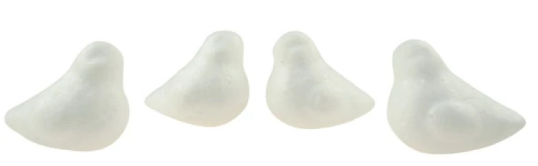 Polisztirol madarak 4 cm, 4 db