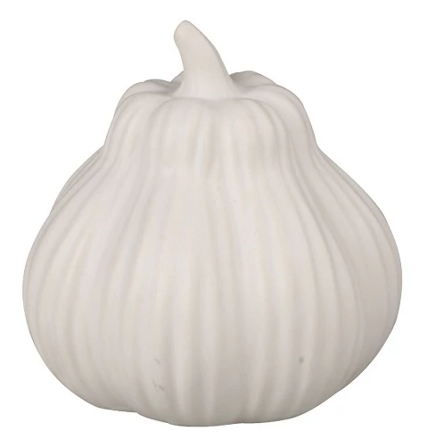Fehér porcelán tök 8 x 8 cm