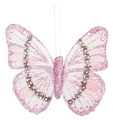Pillangó csipeszen 12 cm
